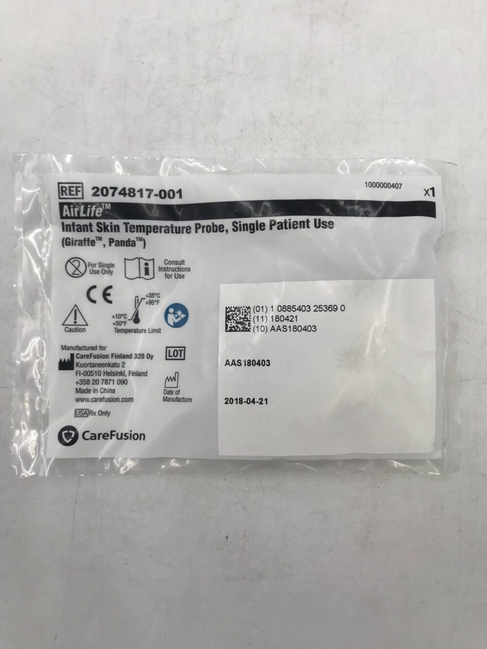 AirLife # 2074817-001