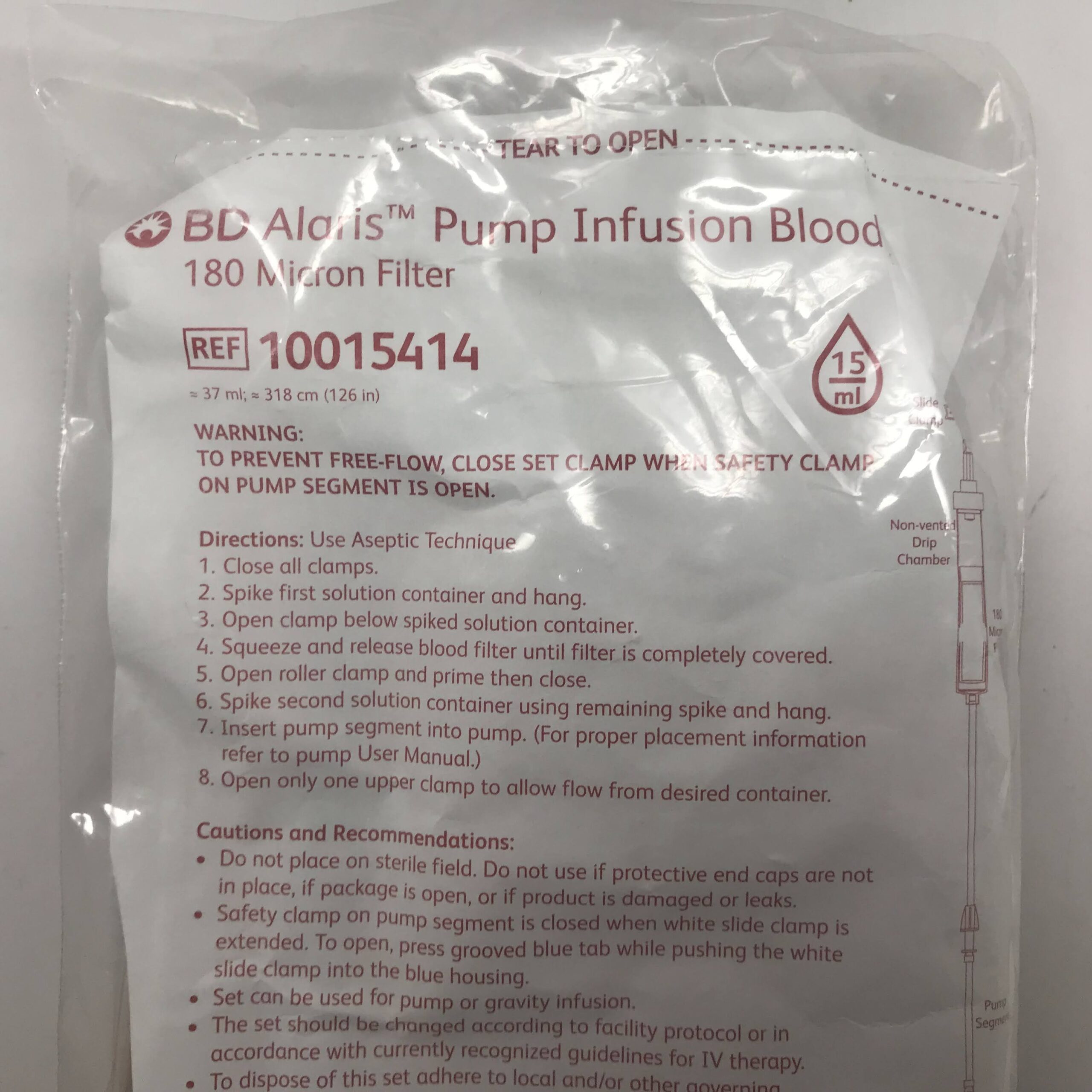 Alaris Medical # 10015414