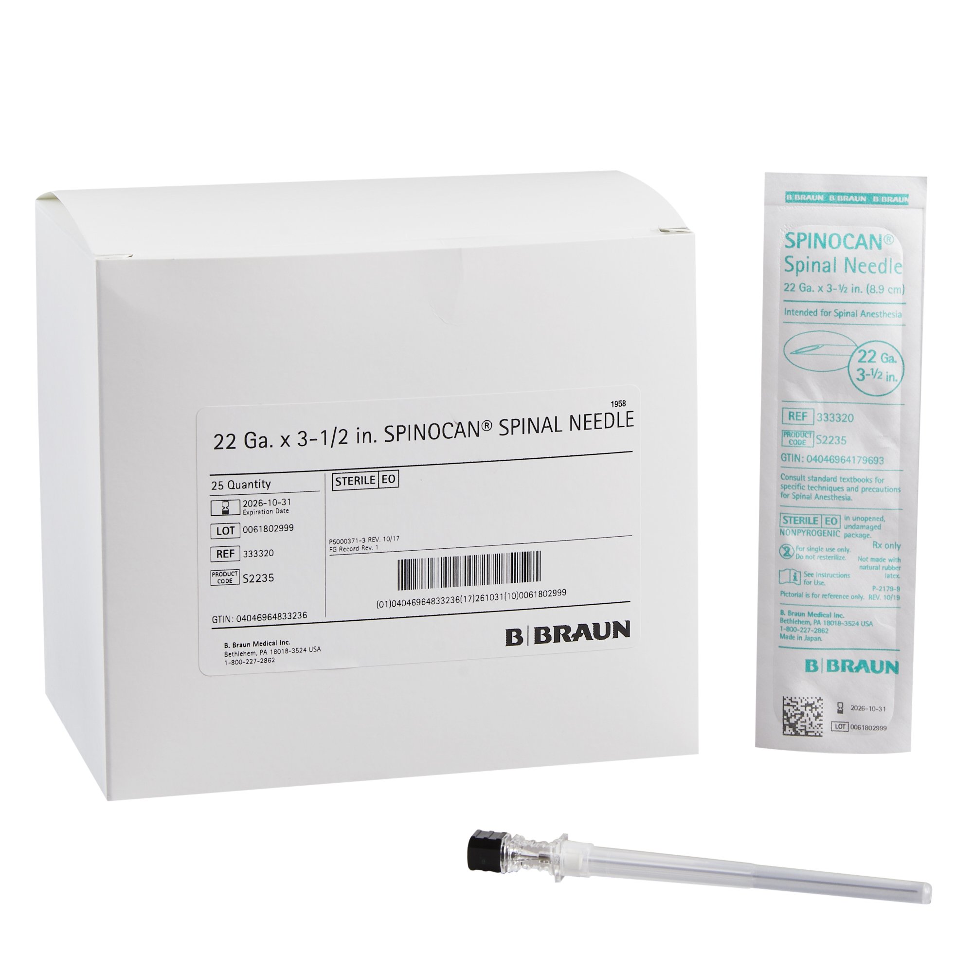 B Braun # 333320