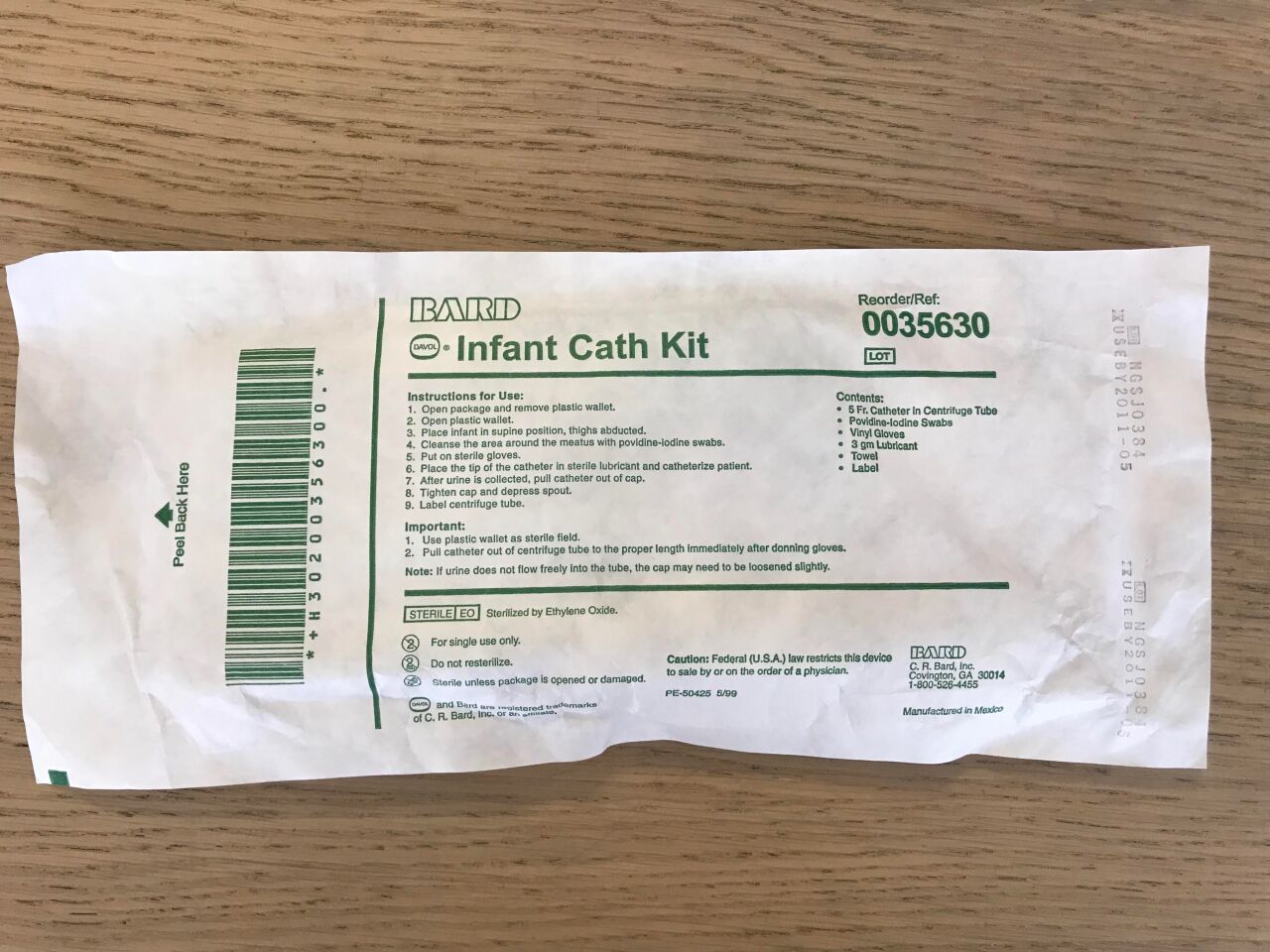 Bard Medical # 35630