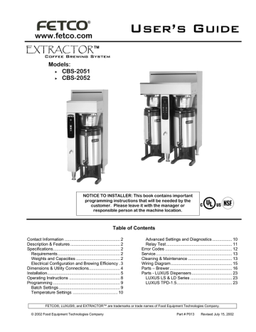 Brewer # 2052R