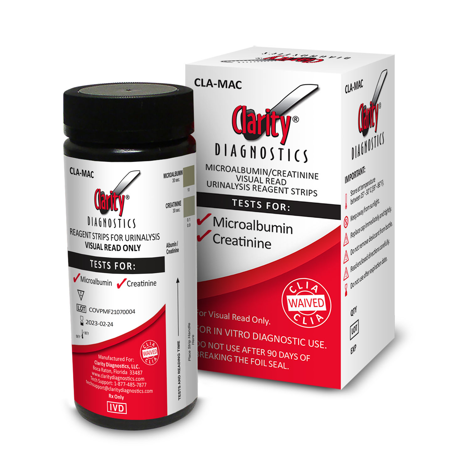 Clarity Diagnostics # CLA-MAC