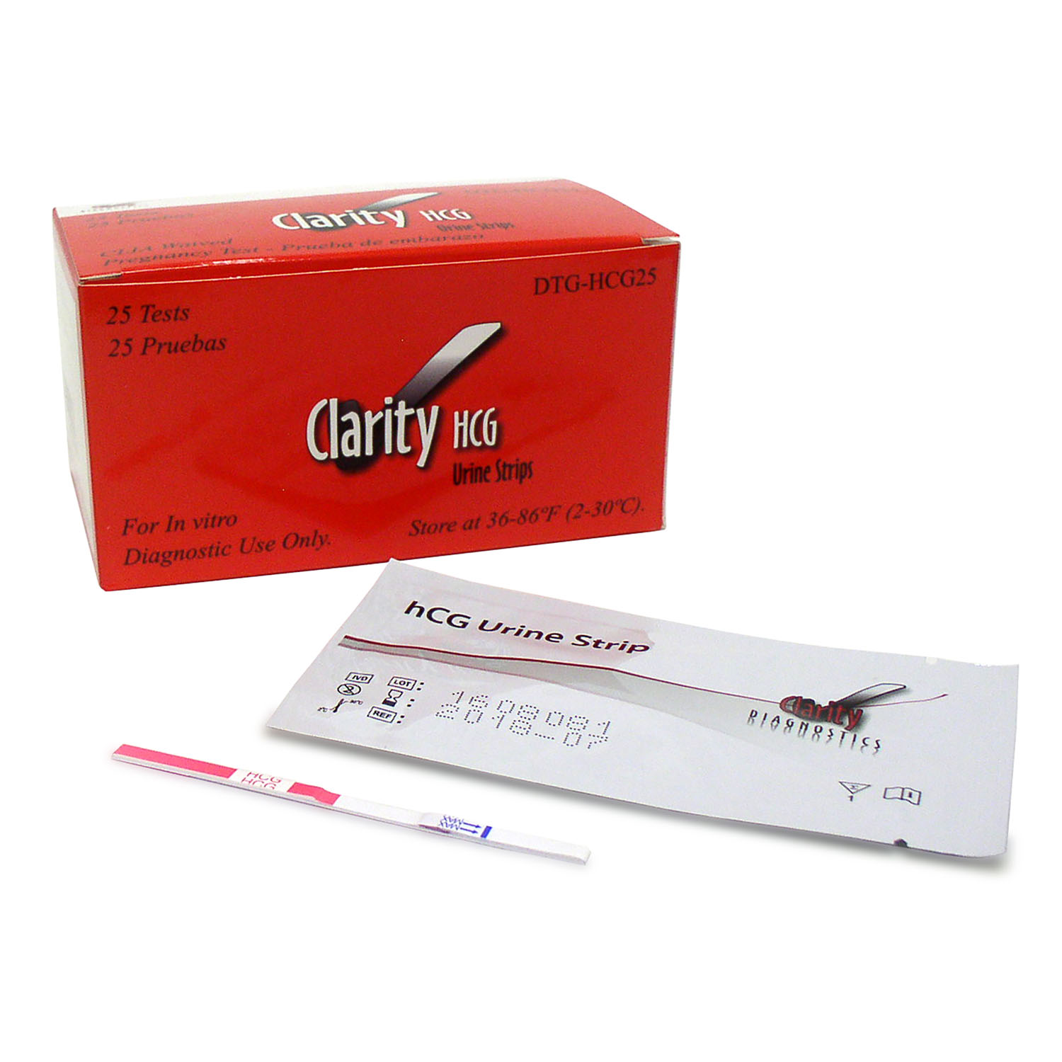 Clarity Diagnostics # DTG-HCG25