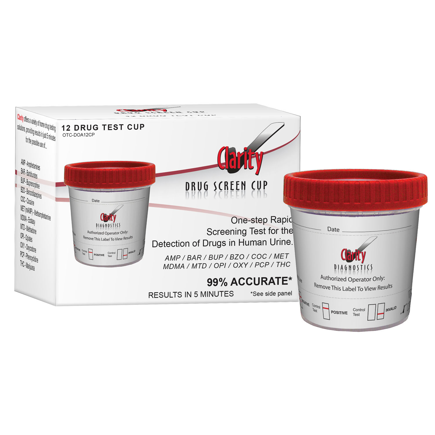 Clarity Diagnostics # OTC-DOA12CP