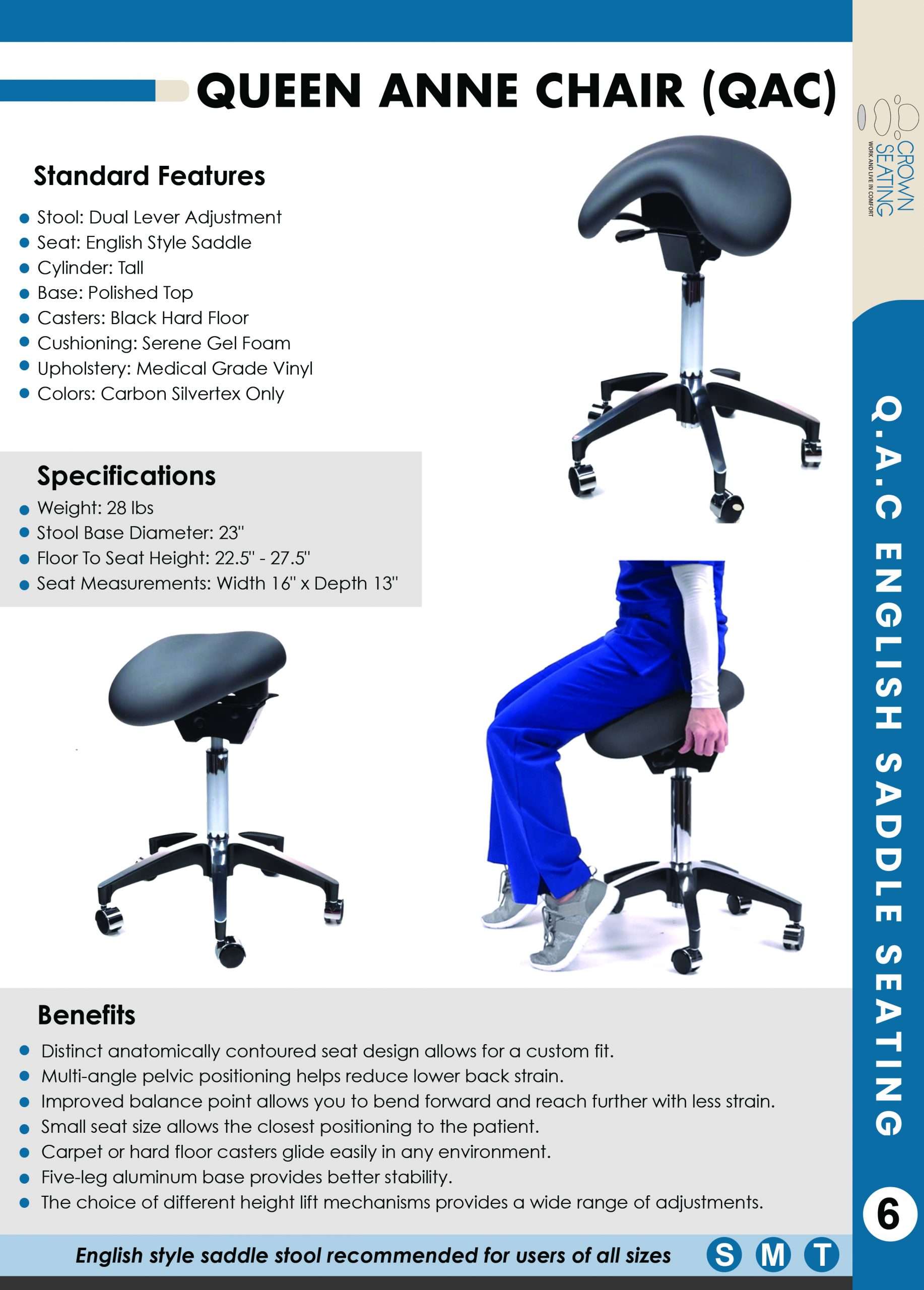 Crown Seating # UPH-OVALSEAT