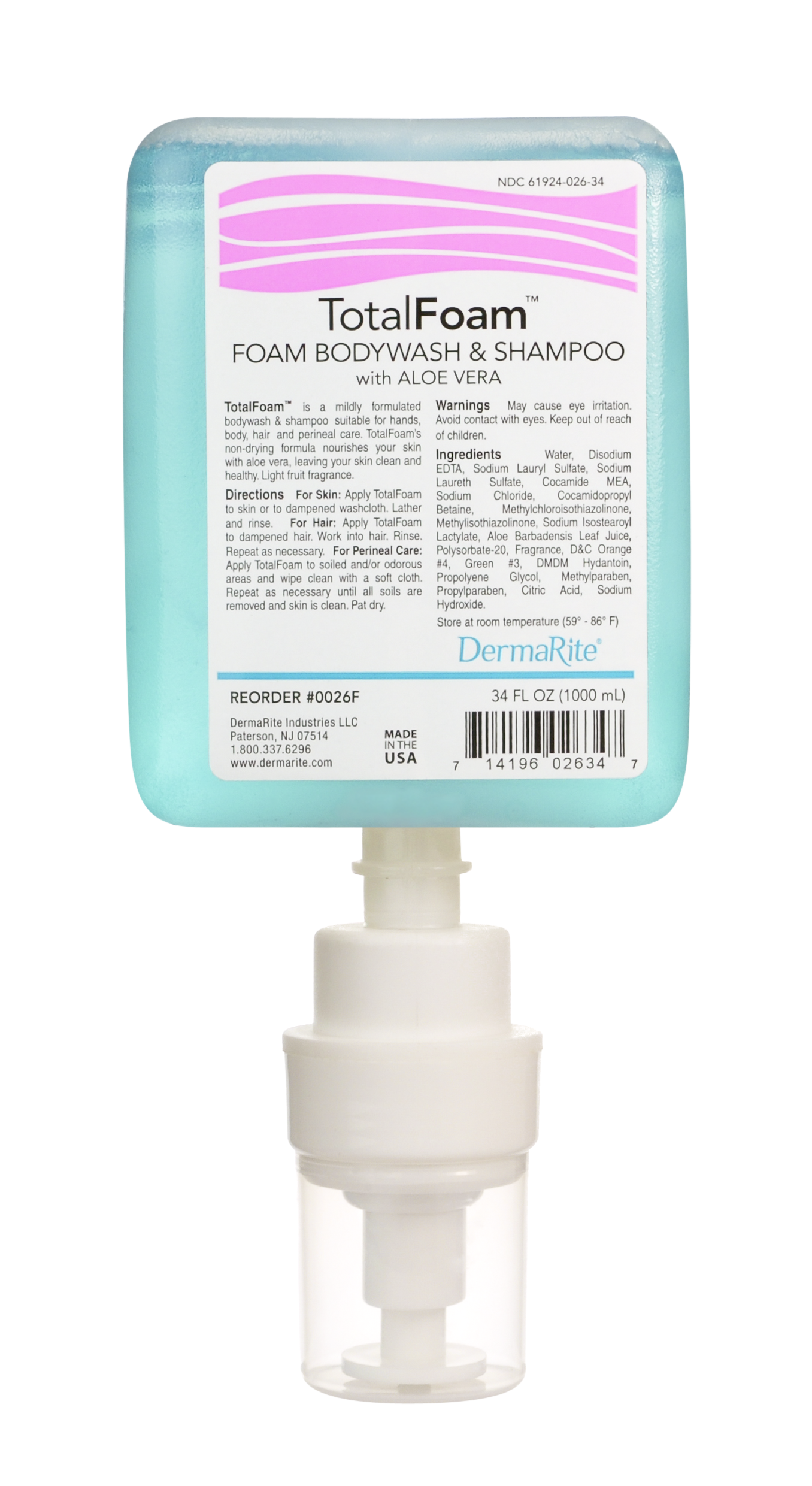 Dermarite Industries # 1850FW