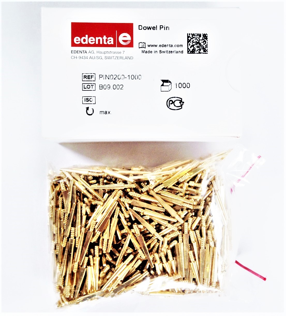 Edenta AG # PIN0213UM-10