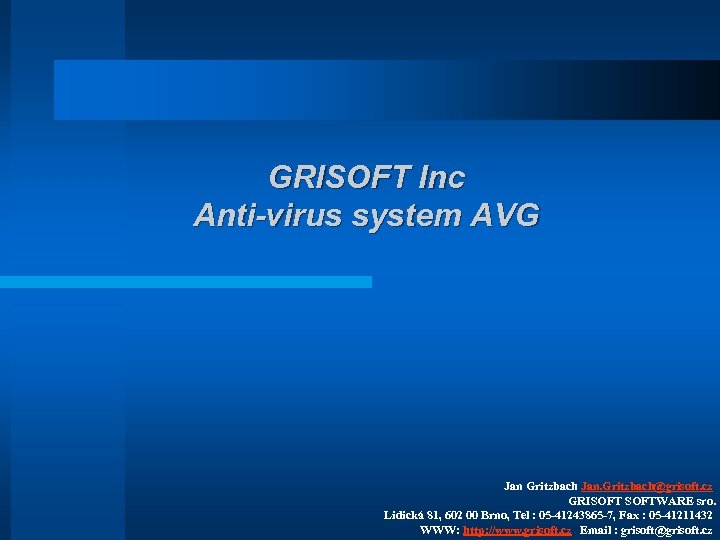 Grisoft # 300091771