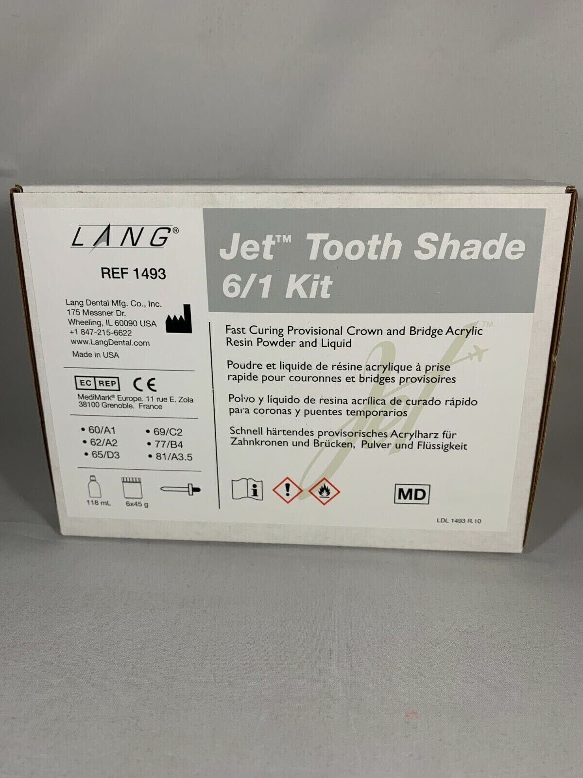 Lang Dental Mfg Co # 1493R