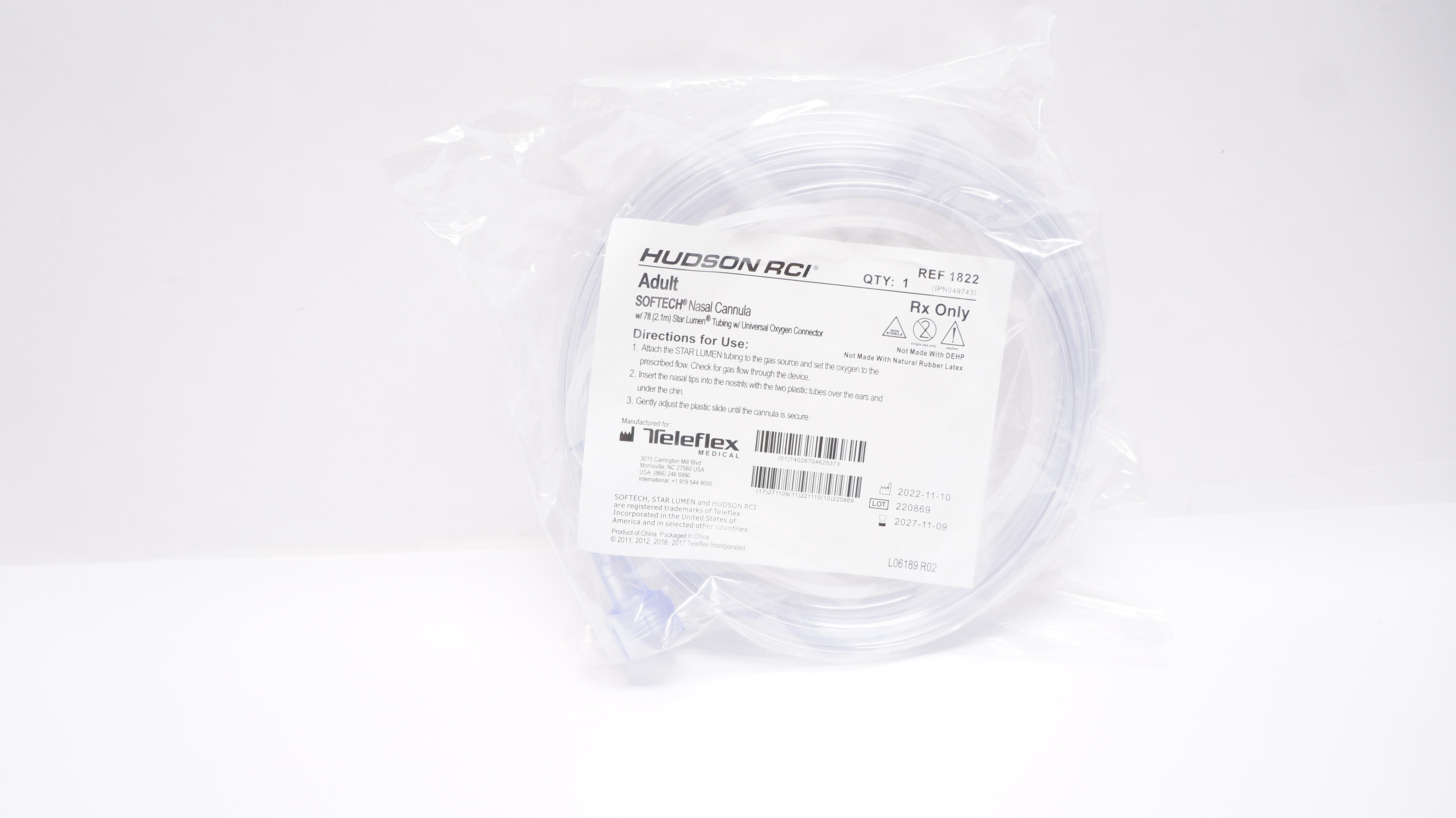 Medline # HUD1822