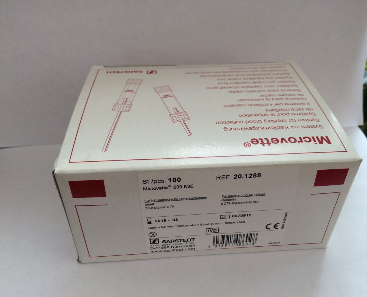 Sarstedt # 20-1288-100