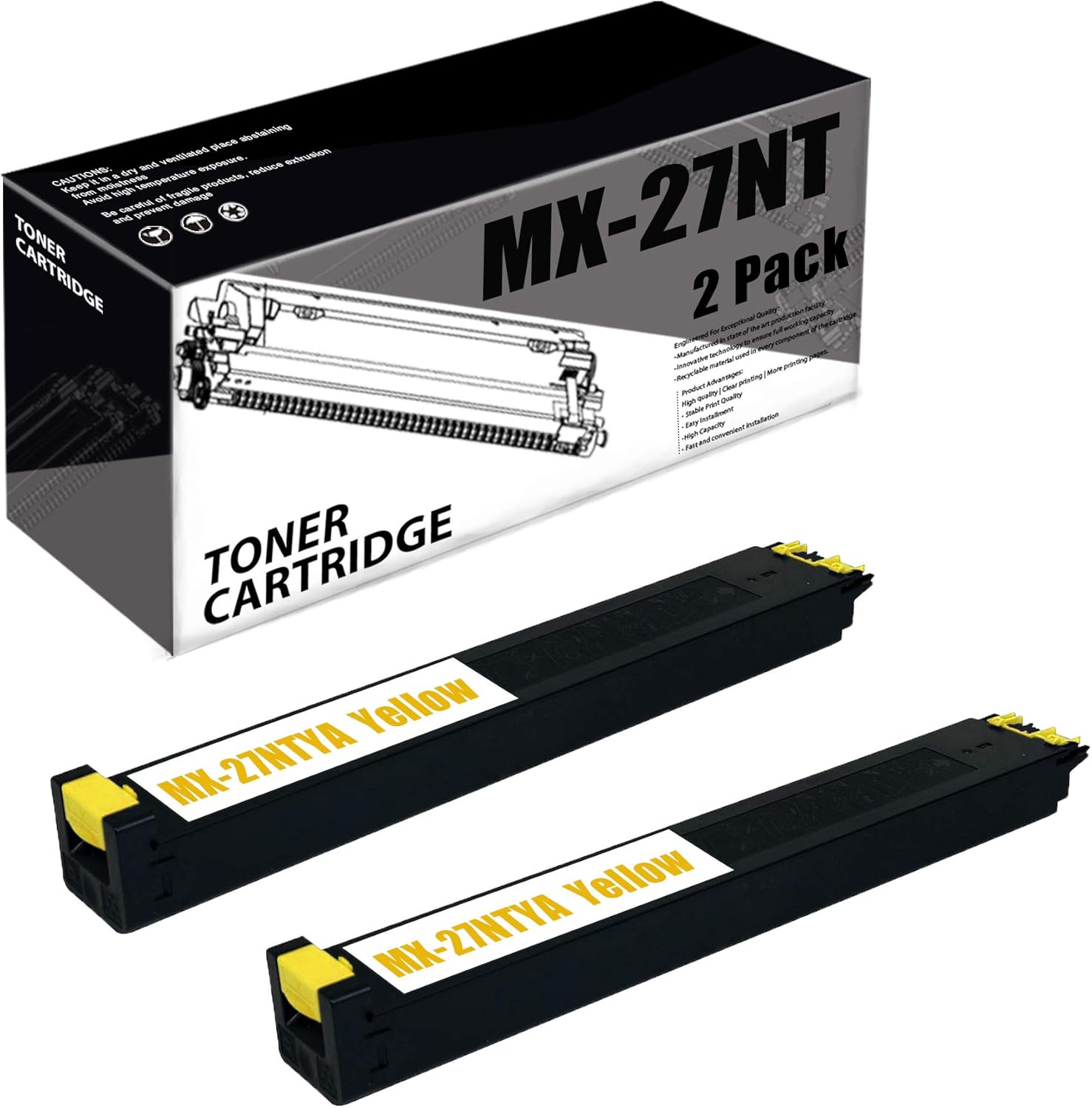 Sharp Toner # MX27NTYA