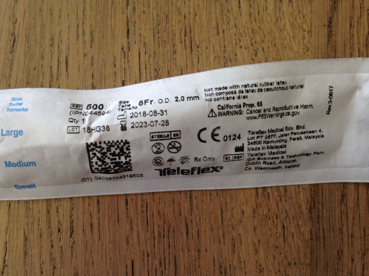 Teleflex # 500