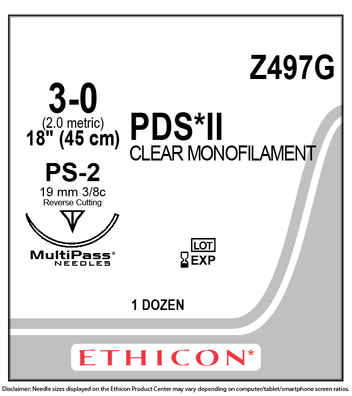 Ethicon # Z497G