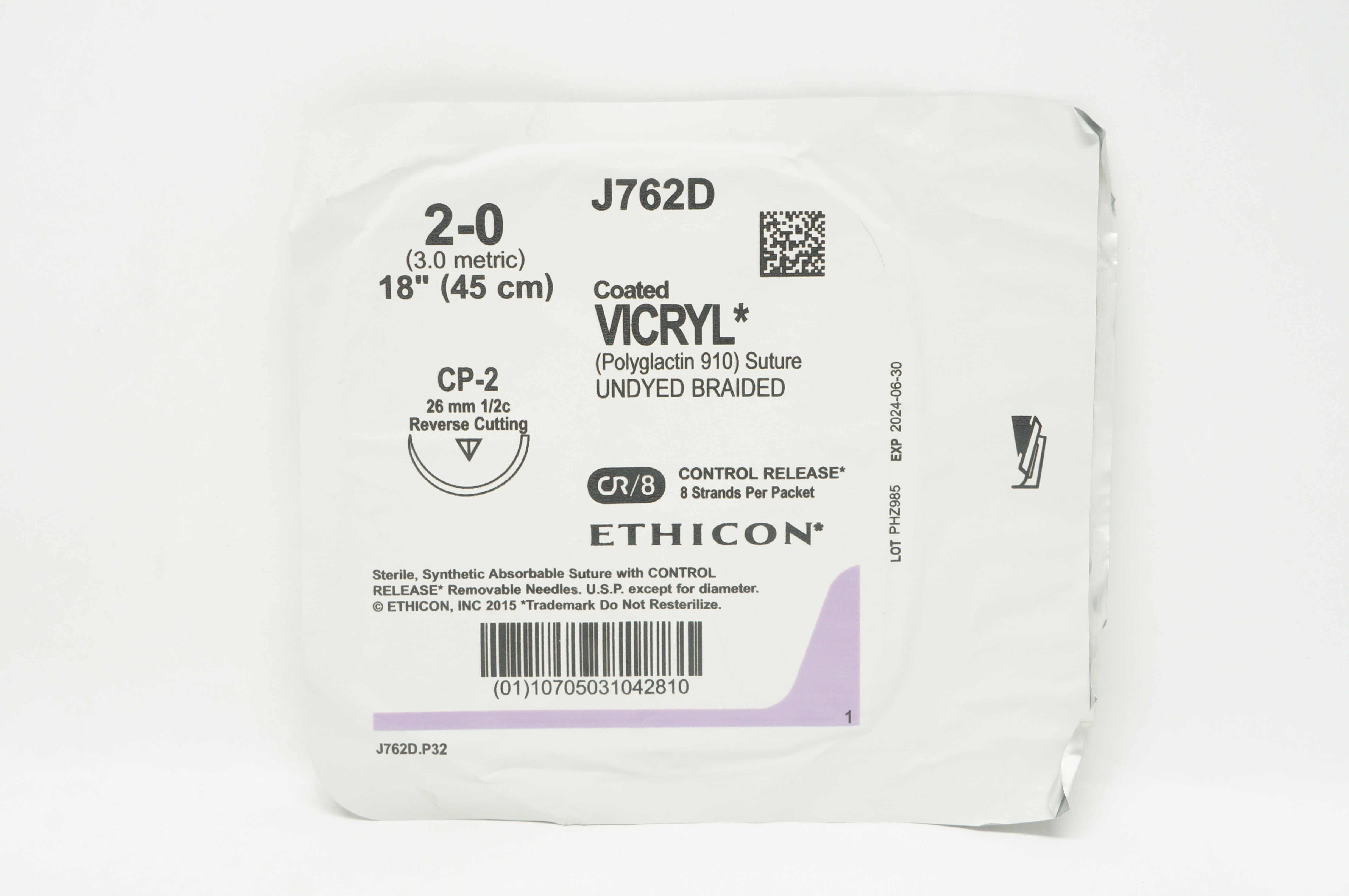 Ethicon # J762D