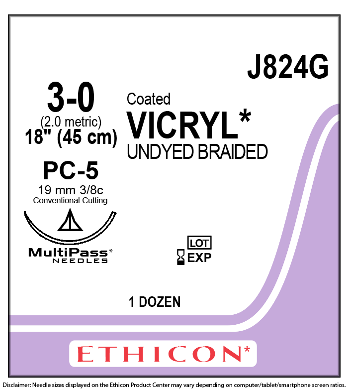 Ethicon # J824G