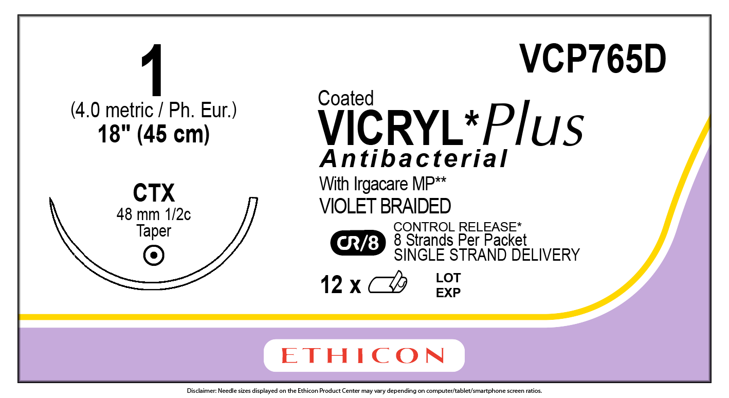 Ethicon # VCP765D