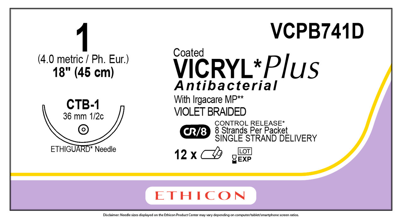 Ethicon # VCPB741D
