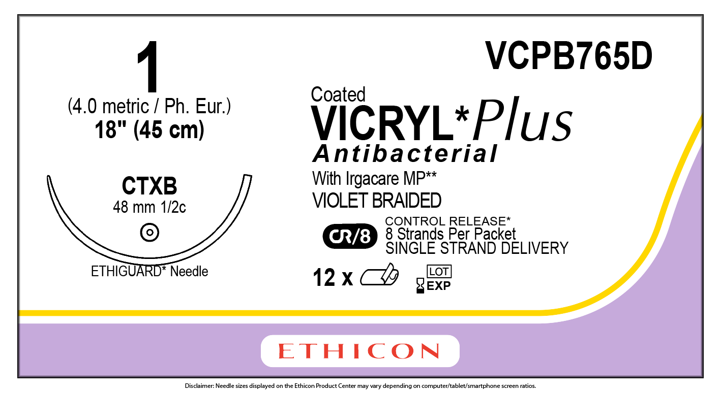 Ethicon # VCPB765D