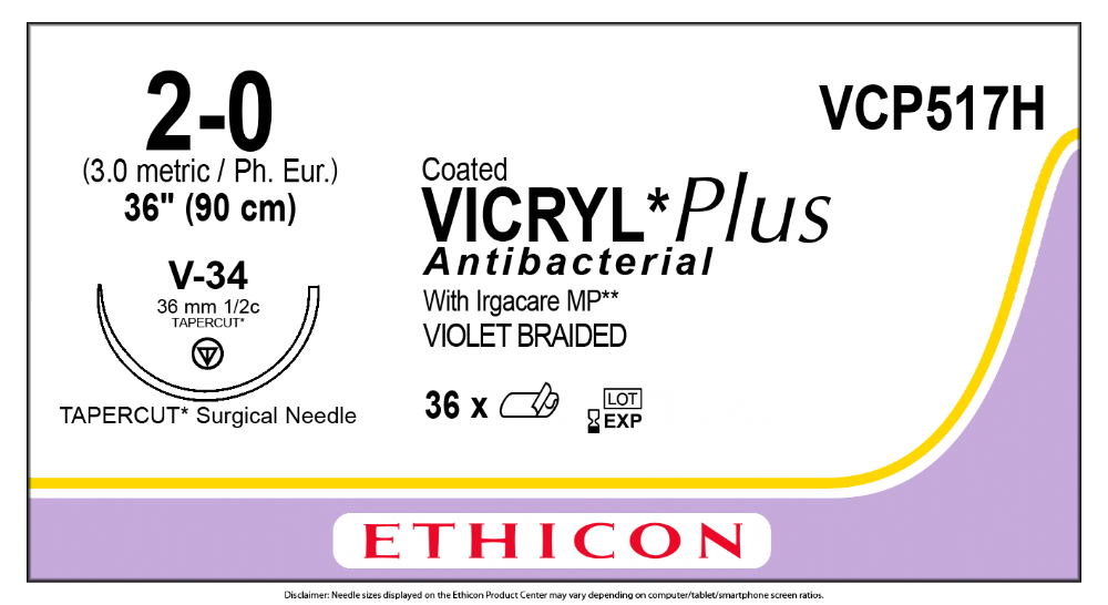 Ethicon # VCP517H
