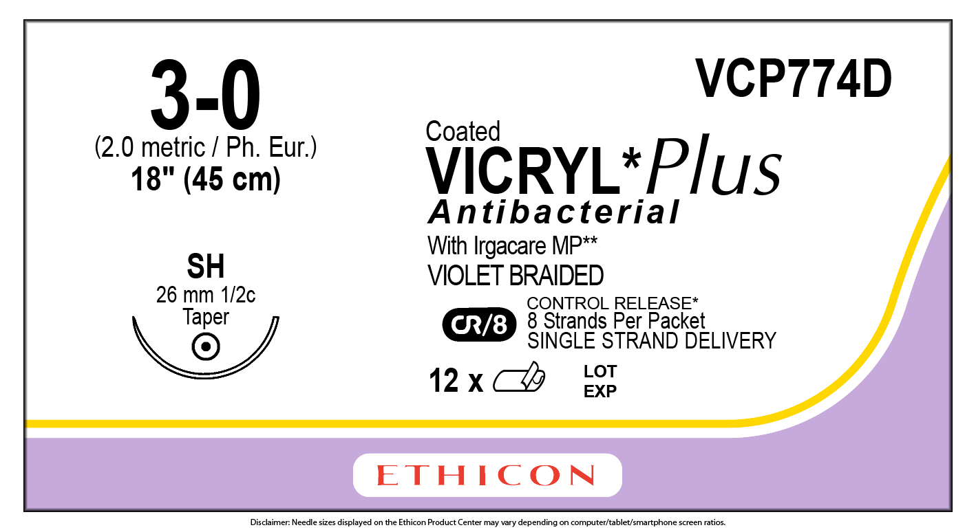 Ethicon # VCP774D