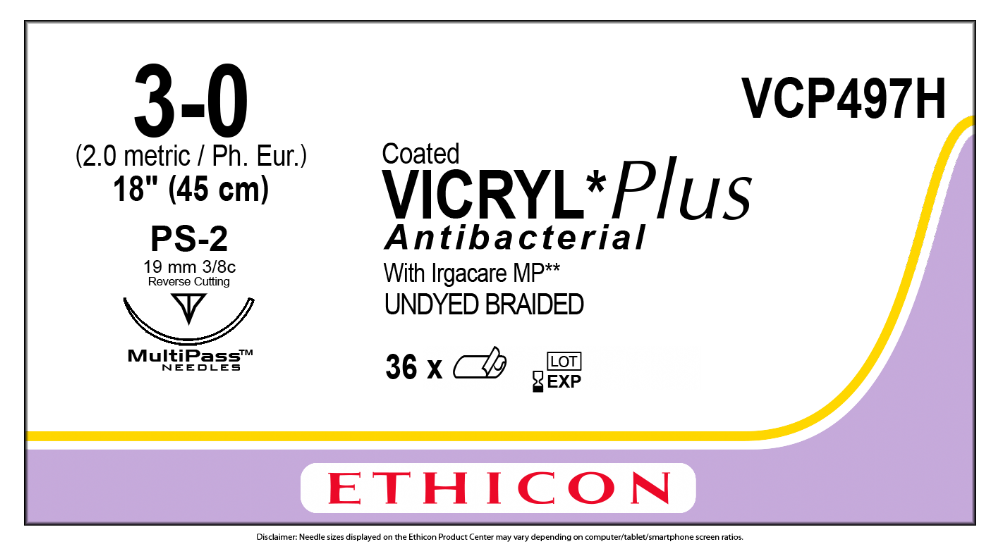 Ethicon # VCP497H