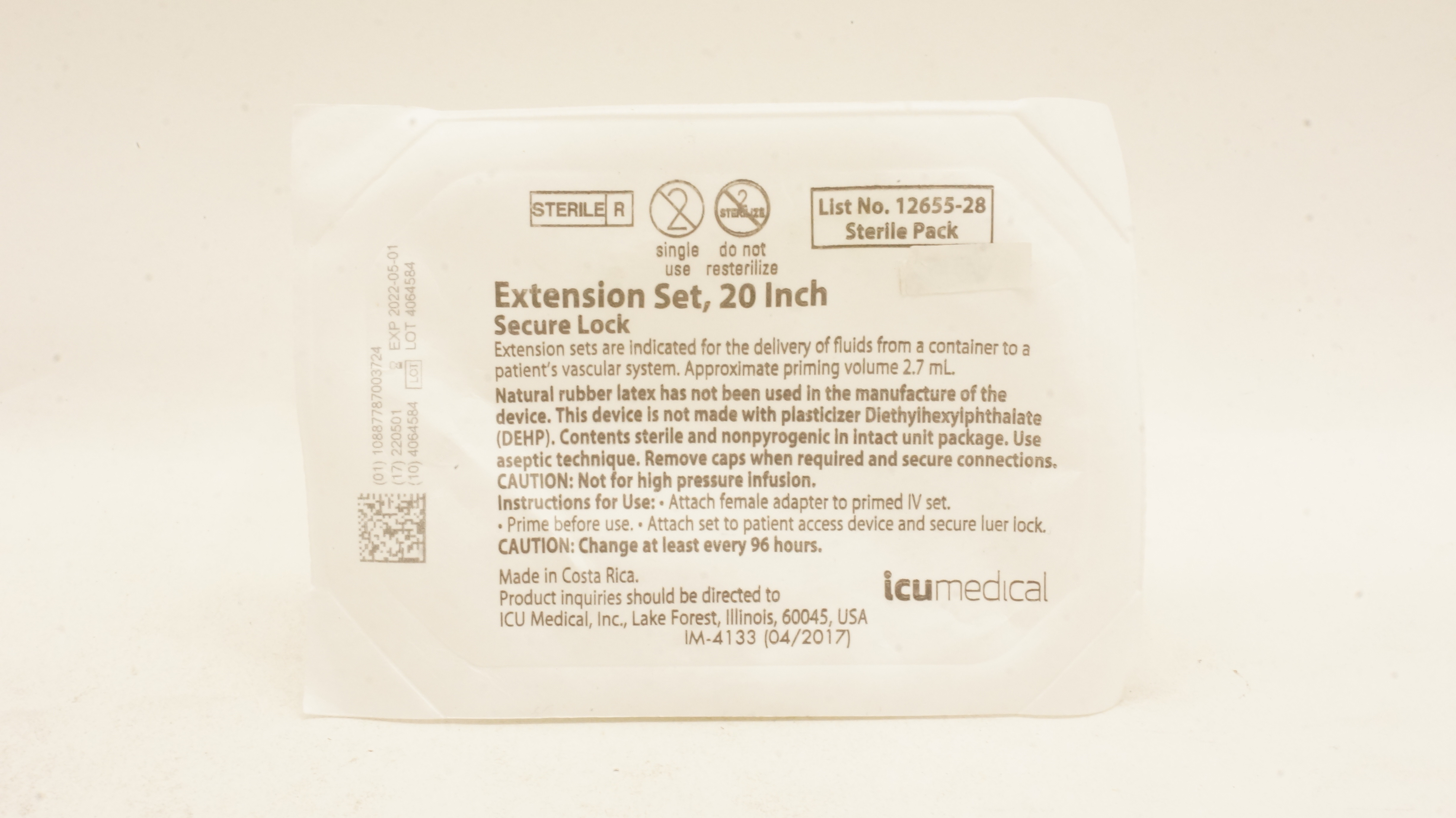 ICU Medical # 12655-28