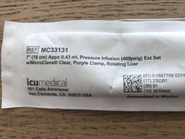 ICU Medical # TF55